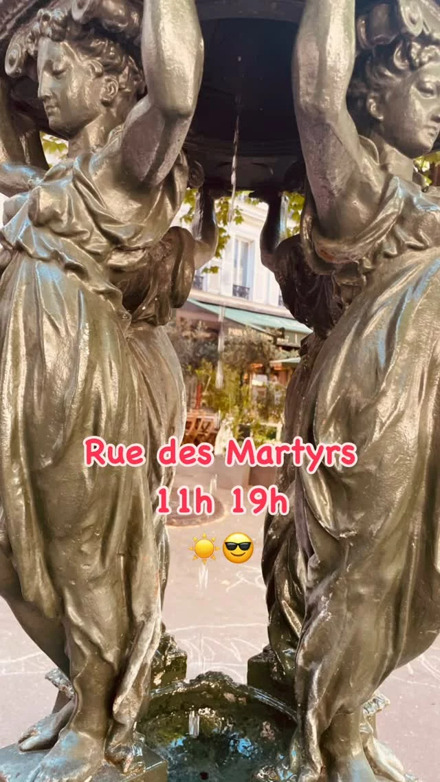 Je vous attends, 38, rue des martyrs 75009 Paris de 11h à 19h
